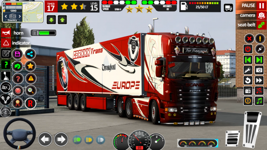 اسکرین شات برنامه Truck Driving Game Sim 3d 7