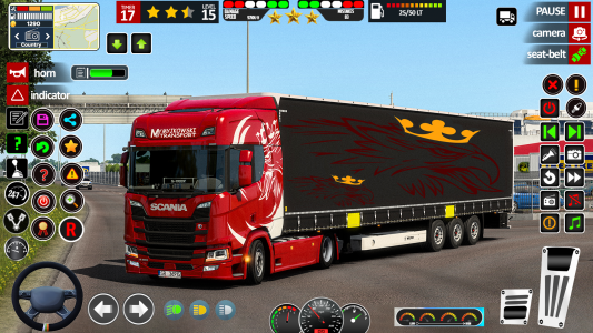 اسکرین شات برنامه Truck Driving Game Sim 3d 5