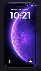 اسکرین شات 6 برنامه Purple Wallpaper HD