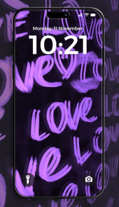 اسکرین شات 7 برنامه Purple Wallpaper HD