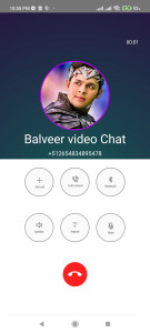 اسکرین شات برنامه Balveer Call Baal Veer Video Call and Fake Chat 6