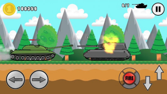 اسکرین شات بازی Tank Attack 2 | Tanks 2D | Tank battles 2