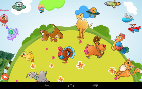 اسکرین شات 6 بازی Toddler puzzles - Animal games