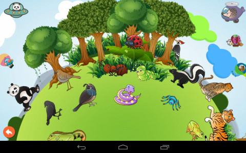 اسکرین شات بازی Kids puzzle games. Animal game 4
