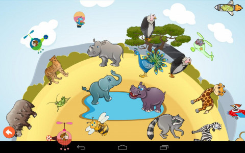 اسکرین شات بازی Kids puzzle games. Animal game 5