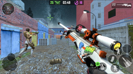 اسکرین شات برنامه Banduk Wala Game: Gun Games 3D 8