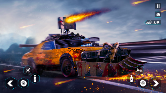اسکرین شات برنامه Death Car Racing: Car Games 1