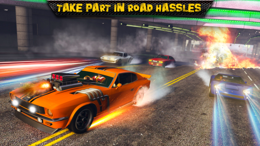 اسکرین شات برنامه Death Car Racing: Car Games 4