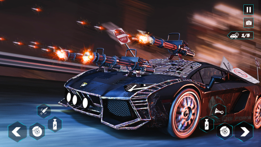 اسکرین شات برنامه Death Car Racing: Car Games 2