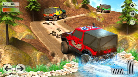 اسکرین شات برنامه Real Offroad Jeep 4X4 Driving Simulator Racing SUV 1