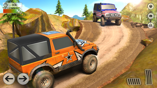 اسکرین شات برنامه Real Offroad Jeep 4X4 Driving Simulator Racing SUV 2