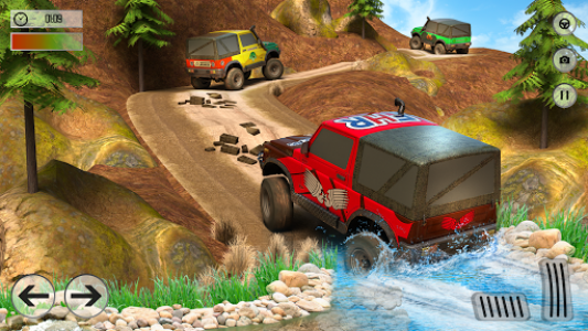 اسکرین شات برنامه Real Offroad Jeep 4X4 Driving Simulator Racing SUV 5