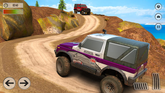 اسکرین شات برنامه Real Offroad Jeep 4X4 Driving Simulator Racing SUV 8