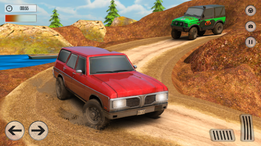 اسکرین شات برنامه Real Offroad Jeep 4X4 Driving Simulator Racing SUV 7