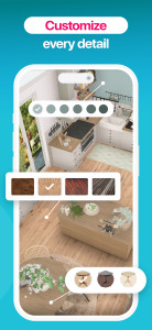 اسکرین شات 6 برنامه Home Planner AI: Room Interior