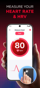 اسکرین شات 3 برنامه Heart Rate Monitor - iCardiac