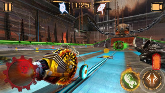 اسکرین شات 2 بازی Rocket Car Ball