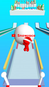 اسکرین شات بازی Snow Race 3D: Fun Racing 5