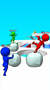 اسکرین شات بازی Snow Race 3D: Fun Racing 7