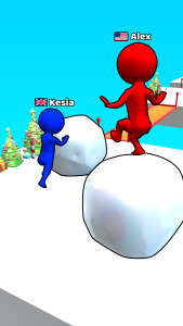 اسکرین شات 3 بازی Snow Race 3D™: Fun Racing