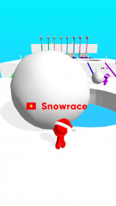 اسکرین شات بازی Snow Race 3D: Fun Racing 1