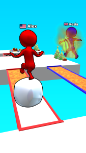 اسکرین شات 1 بازی Snow Race 3D™: Fun Racing