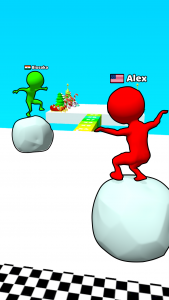 اسکرین شات بازی Snow Race 3D: Fun Racing 8