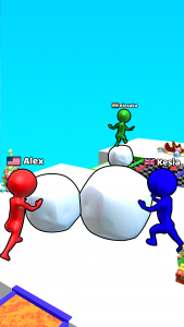 اسکرین شات 2 بازی Snow Race 3D™: Fun Racing