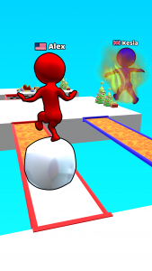 اسکرین شات بازی Snow Race 3D: Fun Racing 1