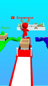 اسکرین شات بازی Snow Race 3D: Fun Racing 2