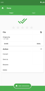 اسکرین شات 6 برنامه File Converter