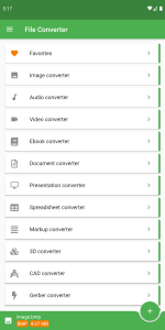 اسکرین شات 1 برنامه File Converter