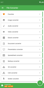 اسکرین شات برنامه File Converter 1