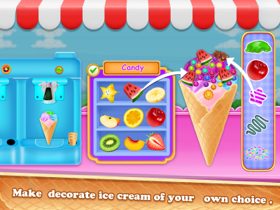 اسکرین شات بازی Ice cream cake maker 3