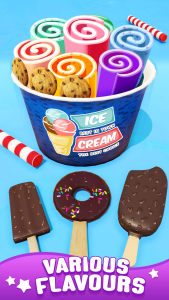 اسکرین شات بازی Ice Cream Roll: Dessert Games 3