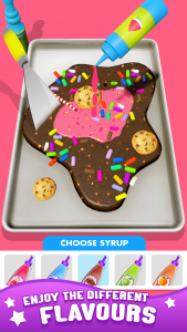 اسکرین شات بازی Ice Cream Roll: Dessert Games 1