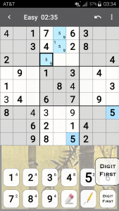 اسکرین شات بازی Sudoku 3