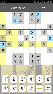 اسکرین شات بازی Sudoku 1