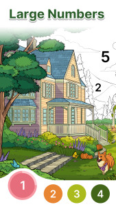 اسکرین شات 2 بازی Anima Color - Paint by Number
