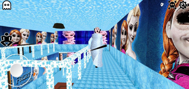 اسکرین شات بازی Frozen Granny Scary  Ice Queen 2