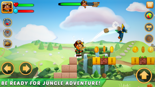 اسکرین شات بازی Jake Adventure Time-Jungle Run 6