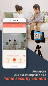 اسکرین شات 1 برنامه Athome Camera: Remote Monitor