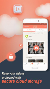 اسکرین شات 3 برنامه Athome Camera: Remote Monitor