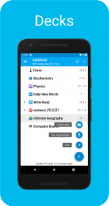 اسکرین شات برنامه AnkiDroid Flashcards 2