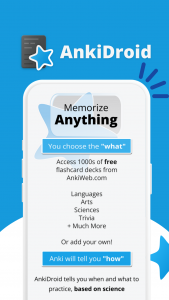اسکرین شات برنامه AnkiDroid Flashcards 1