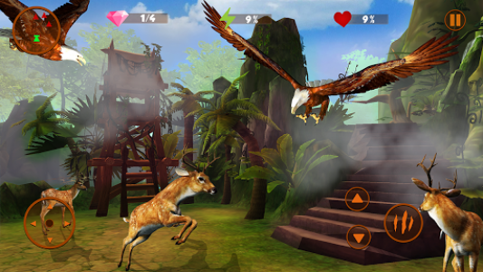 اسکرین شات بازی Life of Golden Eagle: Falcon Wildlife Simulation 3