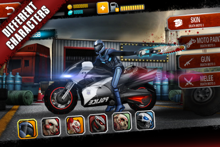 اسکرین شات بازی Death Moto 3 : Fighting  Rider 1