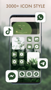 اسکرین شات برنامه Themepack - App Icons, Widgets 8