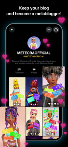 اسکرین شات برنامه Meteora Metaverse 3