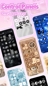 اسکرین شات 2 برنامه iControl: Easy Widgets Themes